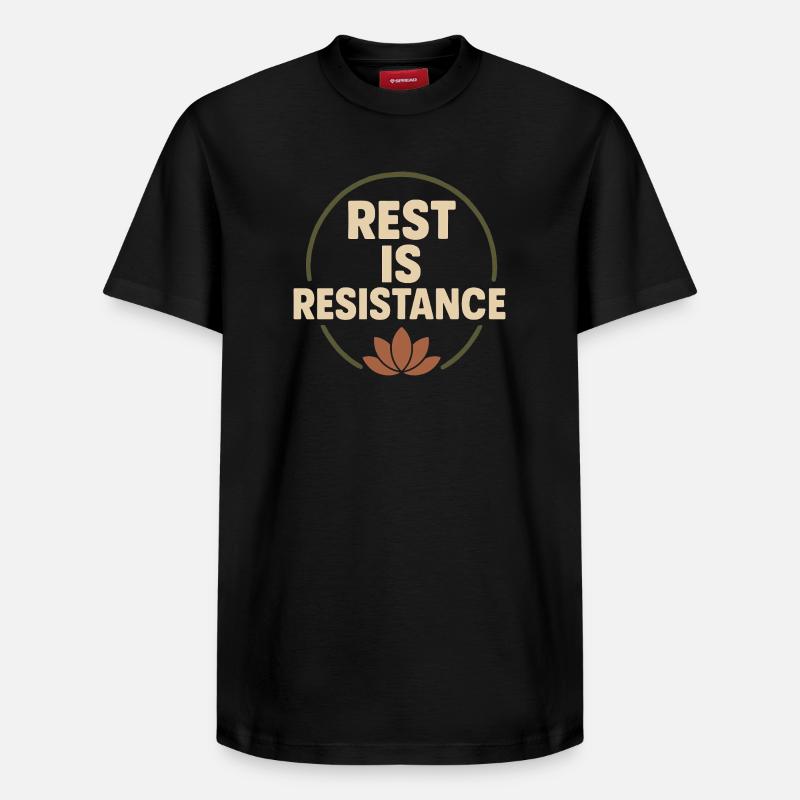 Sensibilisation à la santé mentale, - T-shirt unisexe décontracté en coton Supima – de SPREAD - noir