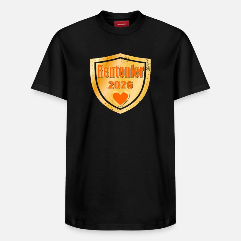 Rentier 2026 - T-shirt unisexe décontracté en coton Supima – de SPREAD - noir