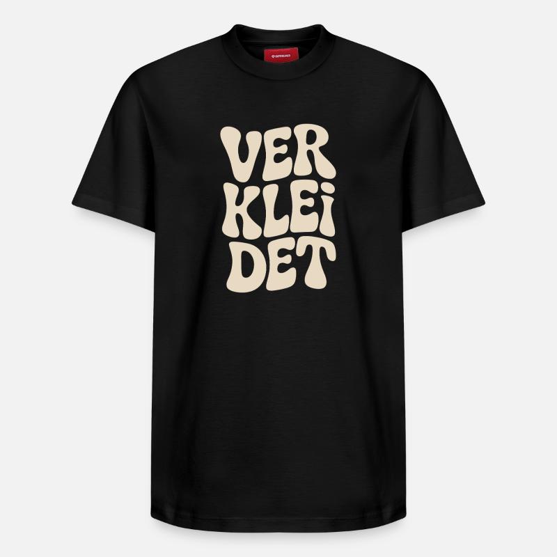 Déguisement déguisement carnaval carnaval - T-shirt unisexe décontracté en coton Supima – de SPREAD - noir