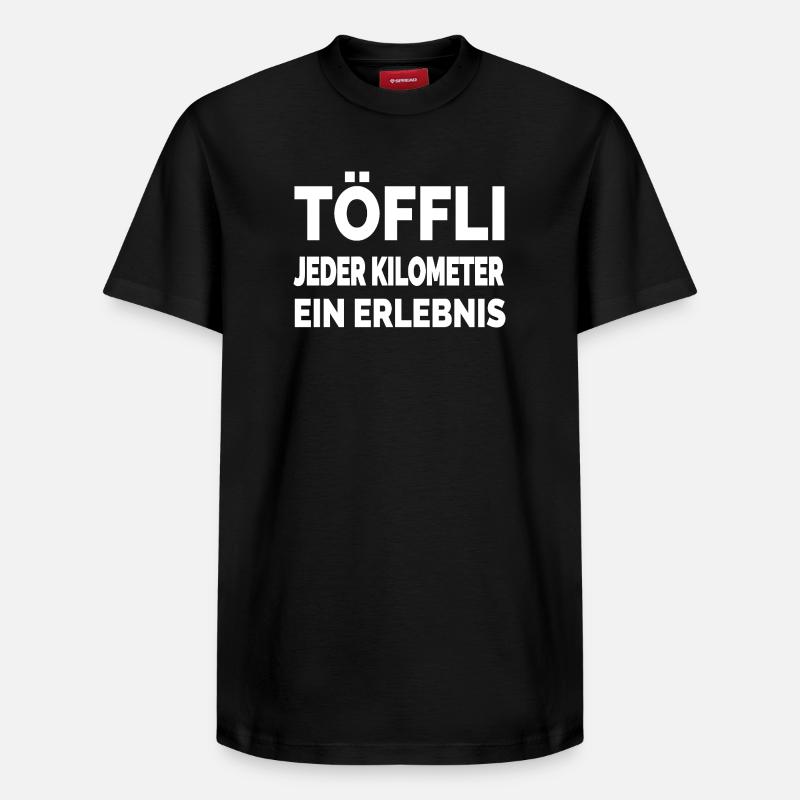 mobylette - T-shirt unisexe décontracté en coton Supima – de SPREAD - noir