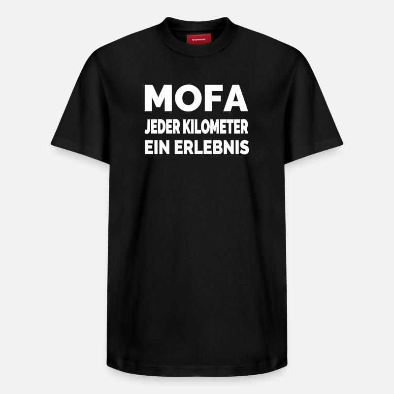 Mofa - Relaxed Unisex Supima Cotton T-Shirt – von SPREAD - Schwarz