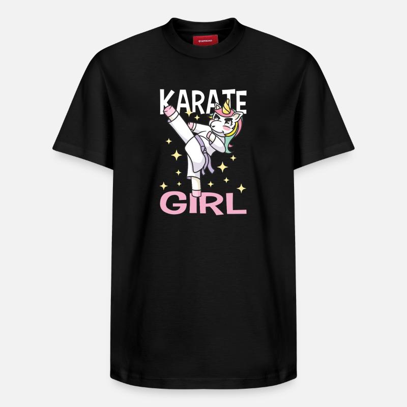 Karate Training Geschenke Karatetraining - Relaxed Unisex Supima Cotton T-Shirt – von SPREAD - Schwarz