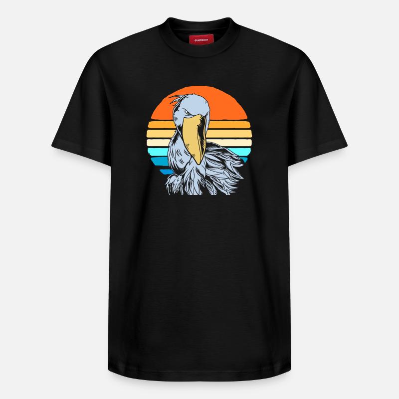 Abu-markub - T-shirt unisexe décontracté en coton Supima – de SPREAD - noir