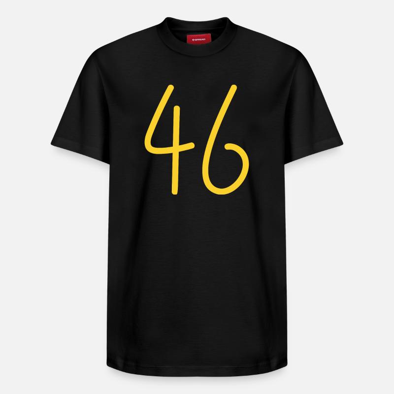 46 - T-shirt unisexe décontracté en coton Supima – de SPREAD - noir