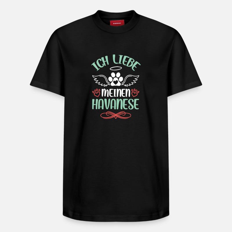 Amour havanais avec des ailes - T-shirt unisexe décontracté en coton Supima – de SPREAD - noir