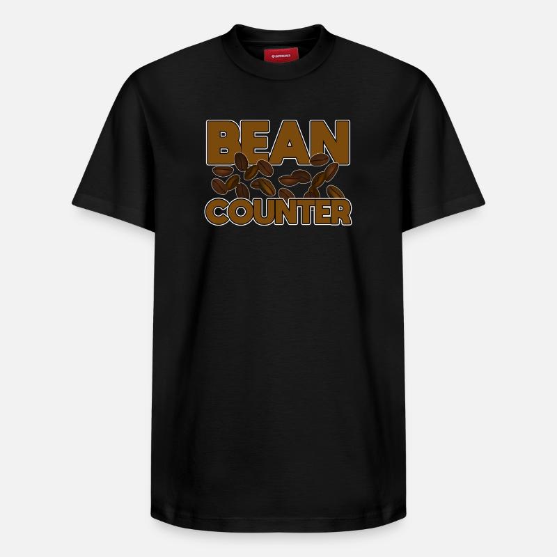 Comptable comptable drôle - T-shirt unisexe décontracté en coton Supima – de SPREAD - noir
