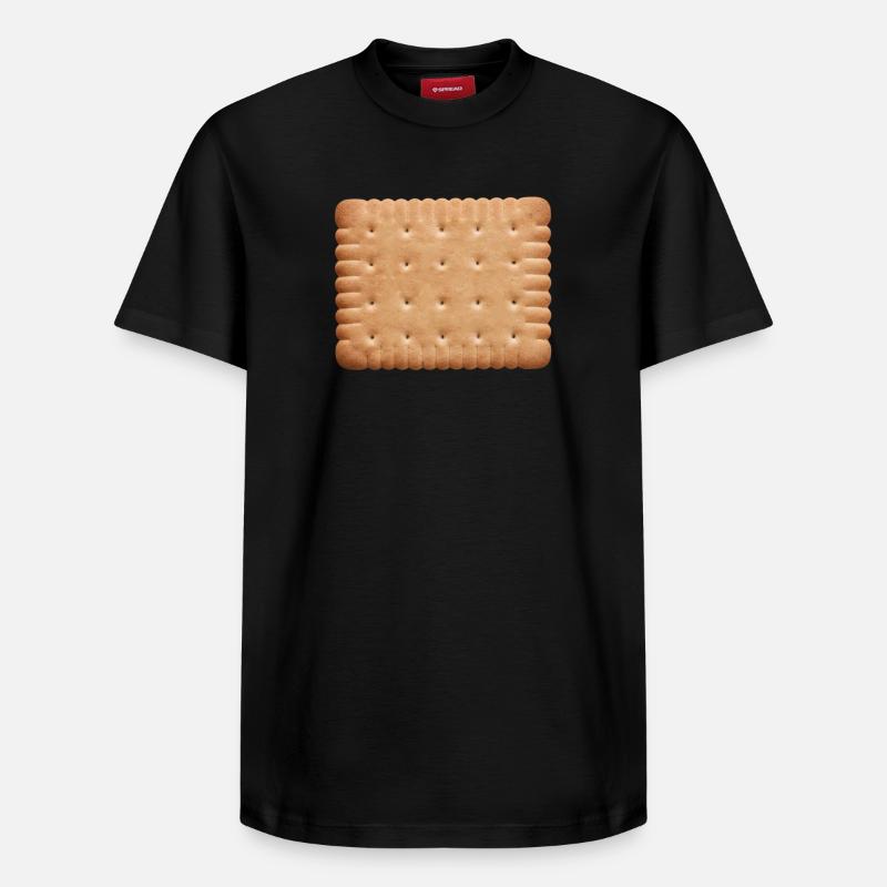 Shortbread - Relaxed Unisex Supima Cotton T-Shirt – by SPREAD - black