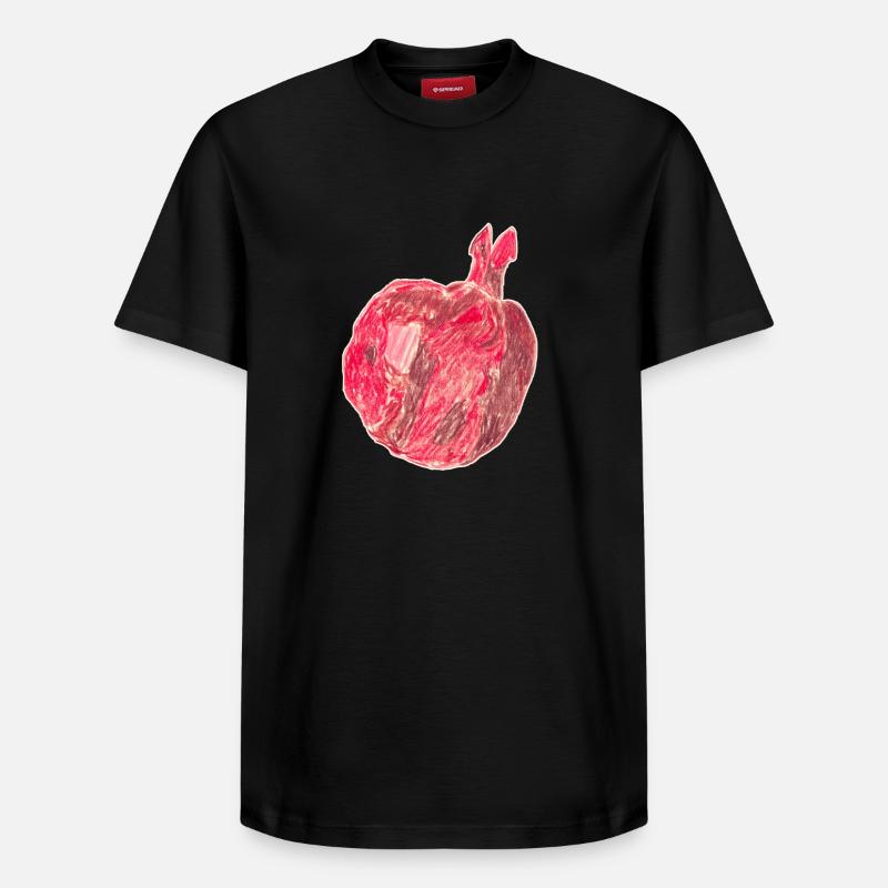 grenade - T-shirt unisexe décontracté en coton Supima – de SPREAD - noir