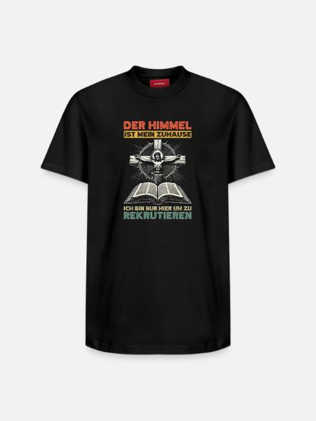 Le paradis est mon église chrétienne - T-shirt unisexe décontracté en coton Supima – de SPREAD - noir