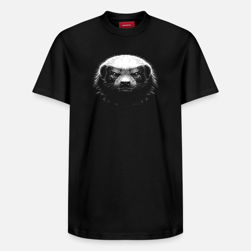 Ratel - T-shirt unisexe décontracté en coton Supima – de SPREAD - noir