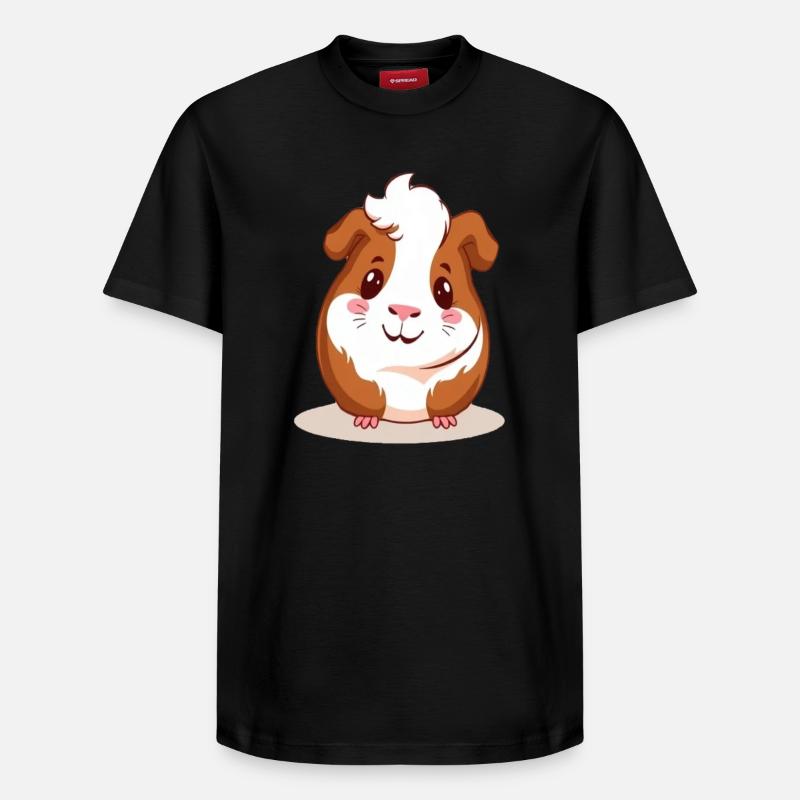 cobaye - T-shirt unisexe décontracté en coton Supima – de SPREAD - noir