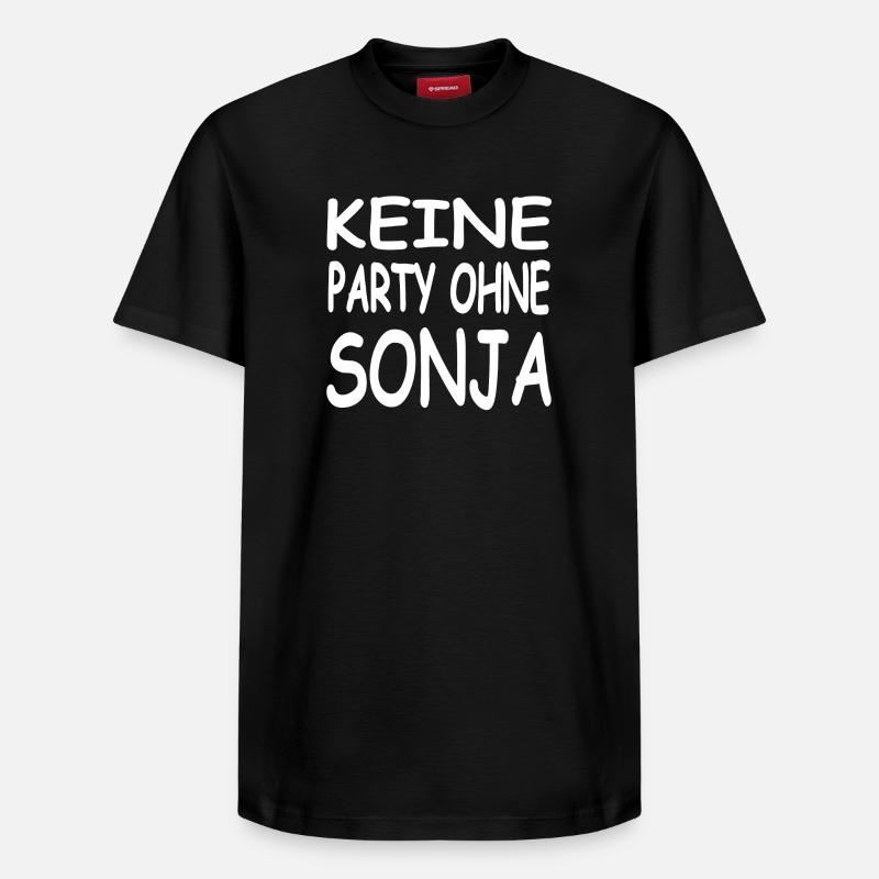 SONJA - T-shirt unisexe décontracté en coton Supima – de SPREAD - noir