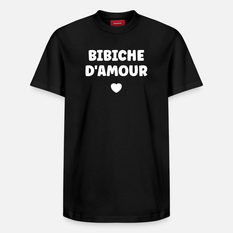 Bibiche - Relaxed Unisex Supima Cotton T-Shirt – von SPREAD - Schwarz