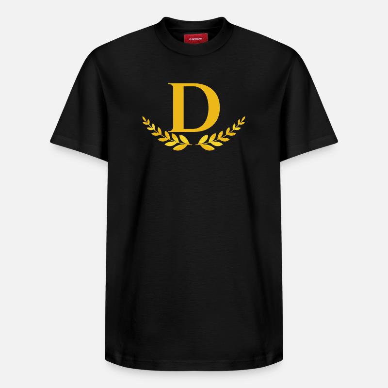 D - T-shirt unisexe décontracté en coton Supima – de SPREAD - noir