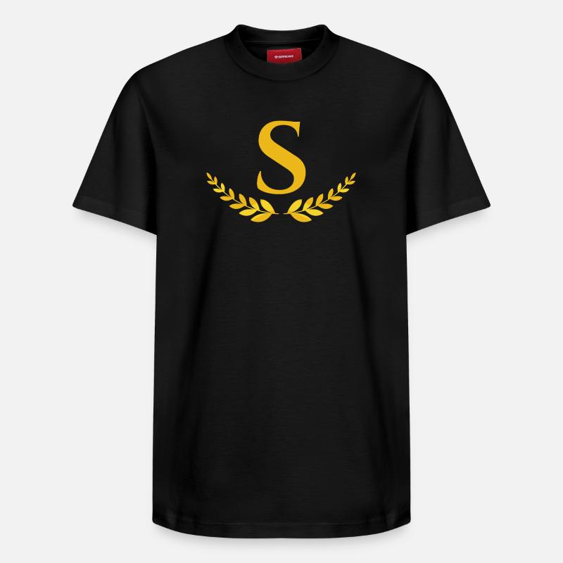 S - Relaxed Unisex Supima Cotton T-Shirt – von SPREAD - Schwarz