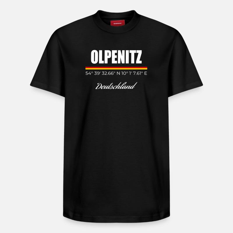 Olpenitz - Relaxed Unisex Supima Cotton T-Shirt – von SPREAD - Schwarz