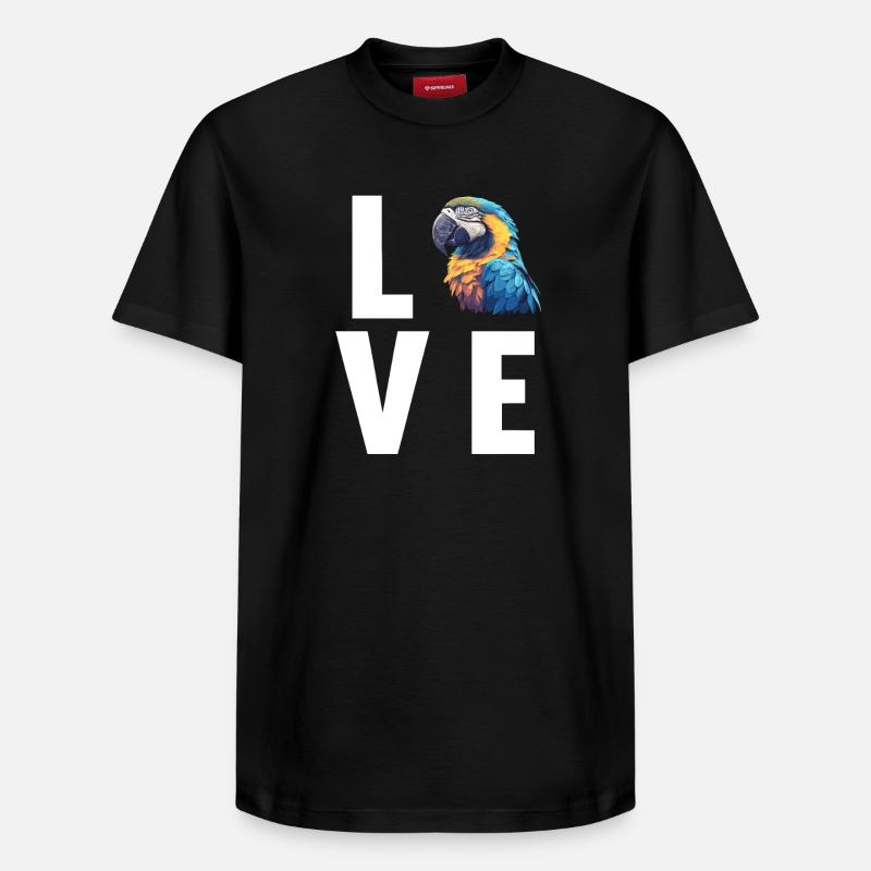 L’ère de l’ara - T-shirt unisexe décontracté en coton Supima – de SPREAD - noir