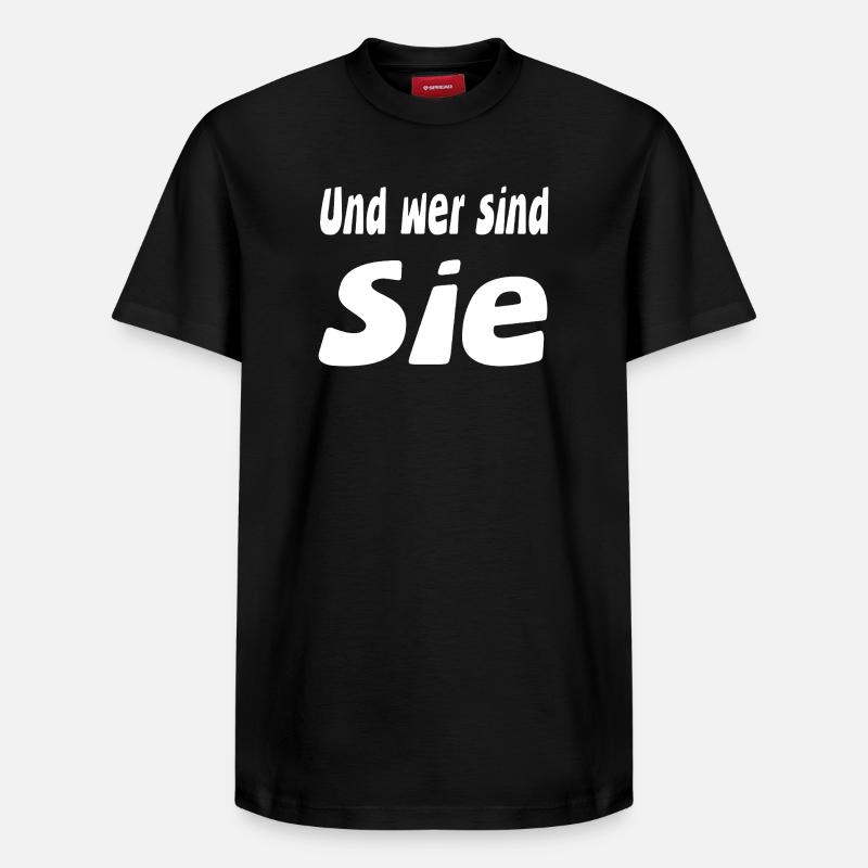 Sie - Relaxed Unisex Supima Cotton T-Shirt – von SPREAD - Schwarz