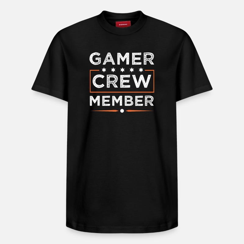 Équipe de joueurs - T-shirt unisexe décontracté en coton Supima – de SPREAD - noir