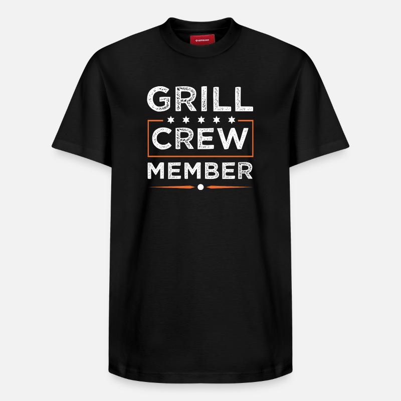 Équipe de grillades - T-shirt unisexe décontracté en coton Supima – de SPREAD - noir