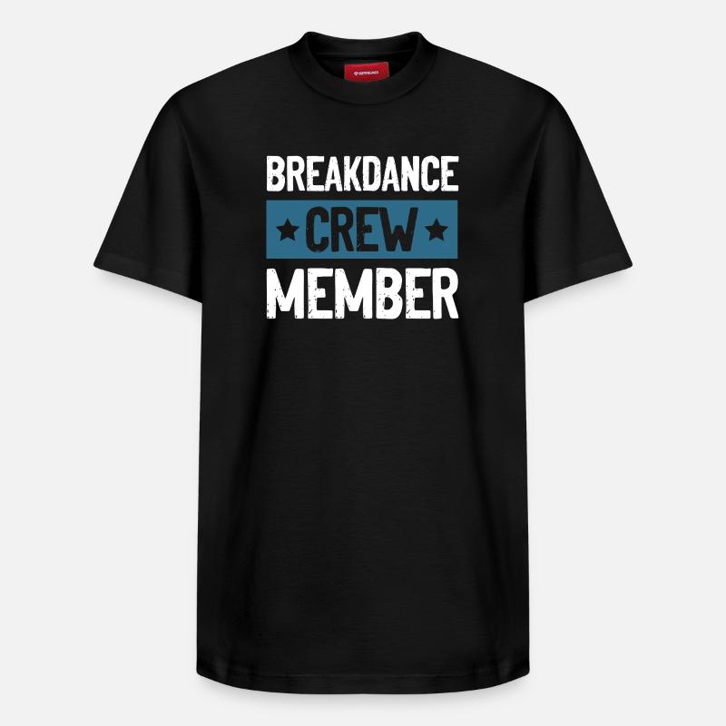 Équipe de breakdance - T-shirt unisexe décontracté en coton Supima – de SPREAD - noir