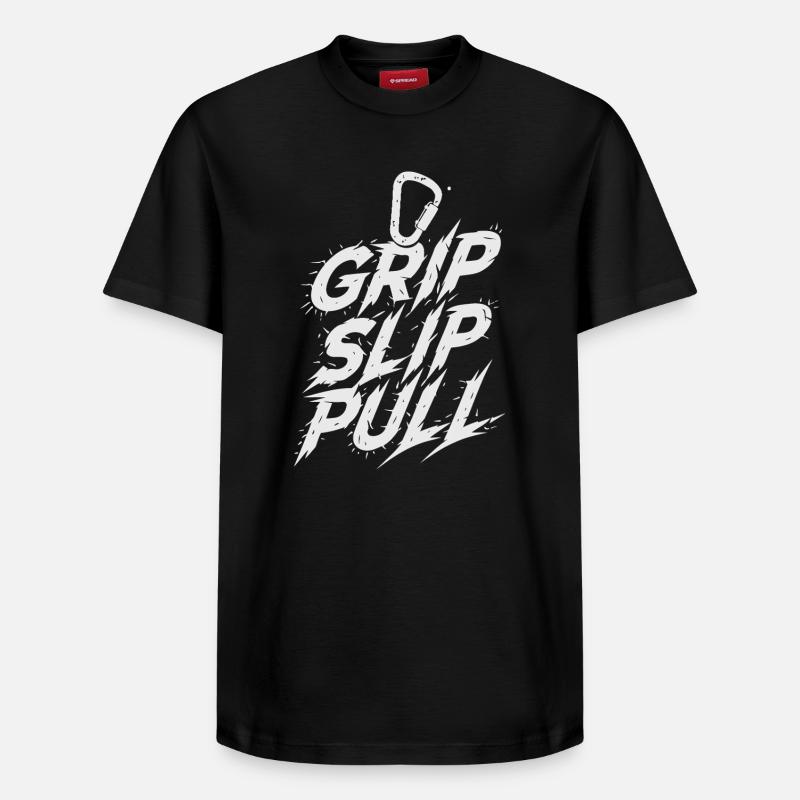 Grip Slip Pullover Urban Sparkles - Relaxed Unisex Supima Cotton T-Shirt – von SPREAD - Schwarz