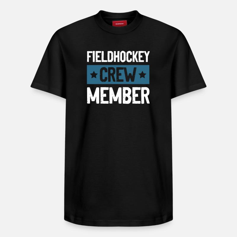 Équipe de hockey sur gazon - T-shirt unisexe décontracté en coton Supima – de SPREAD - noir