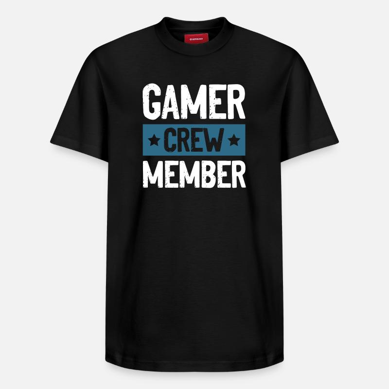 Équipe de joueurs - T-shirt unisexe décontracté en coton Supima – de SPREAD - noir