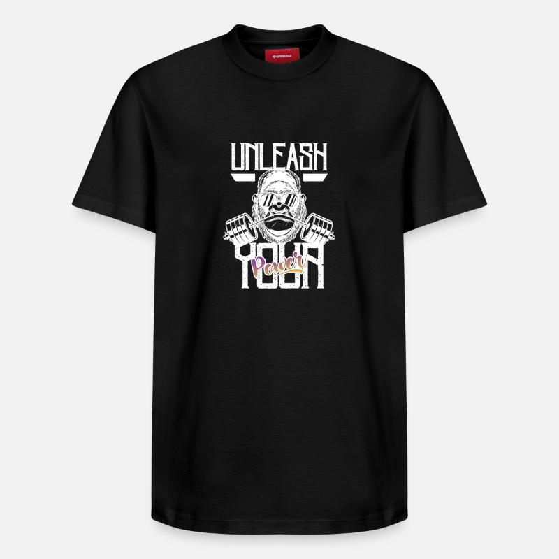 Libérez Puissance sur Scène - T-shirt unisexe décontracté en coton Supima – de SPREAD - noir
