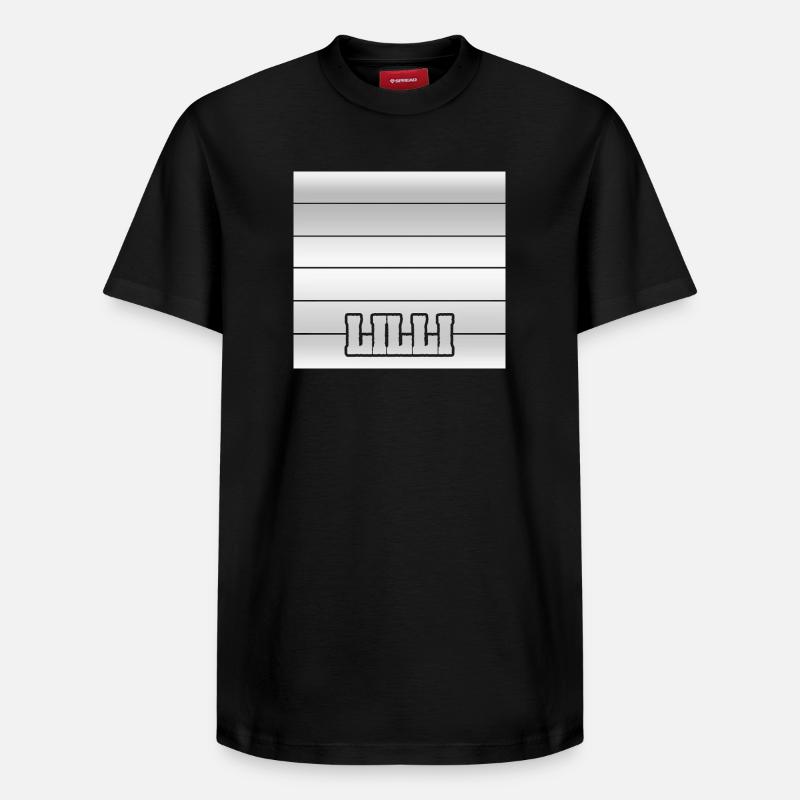 Lilli - T-shirt unisexe décontracté en coton Supima – de SPREAD - noir