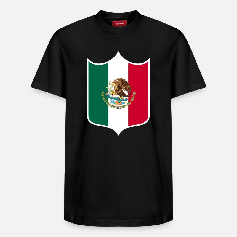 Mexique - T-shirt unisexe décontracté en coton Supima – de SPREAD - noir