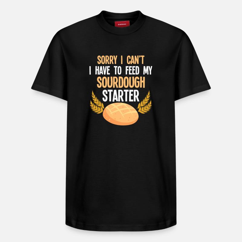 Déclaration sur le levain - T-shirt unisexe décontracté en coton Supima – de SPREAD - noir