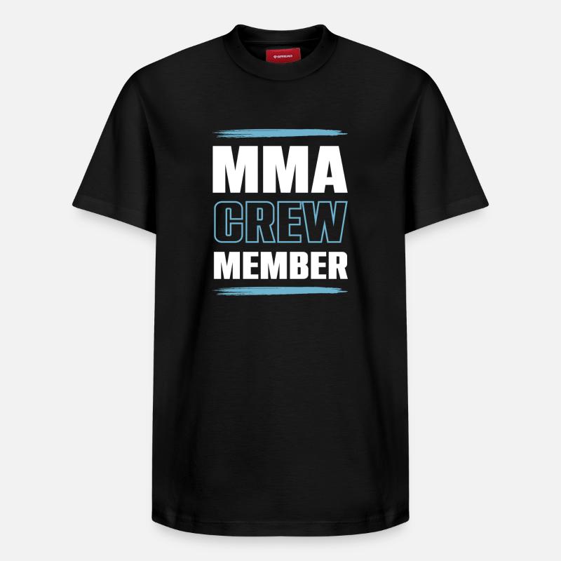 Équipe Mma - T-shirt unisexe décontracté en coton Supima – de SPREAD - noir