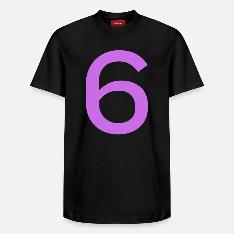 6 - T-shirt unisexe décontracté en coton Supima – de SPREAD - noir