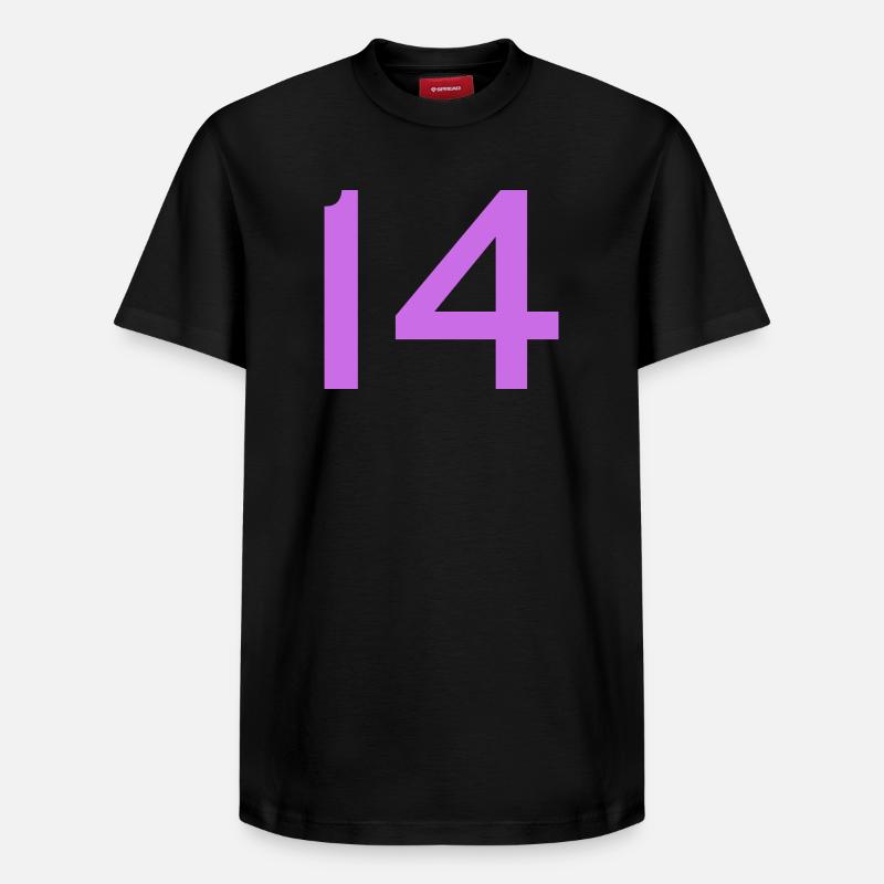 14 - T-shirt unisexe décontracté en coton Supima – de SPREAD - noir