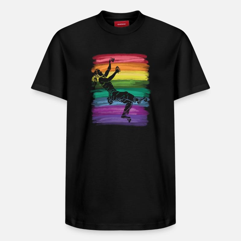 Bloc de bloc de Boulderer - T-shirt unisexe décontracté en coton Supima – de SPREAD - noir