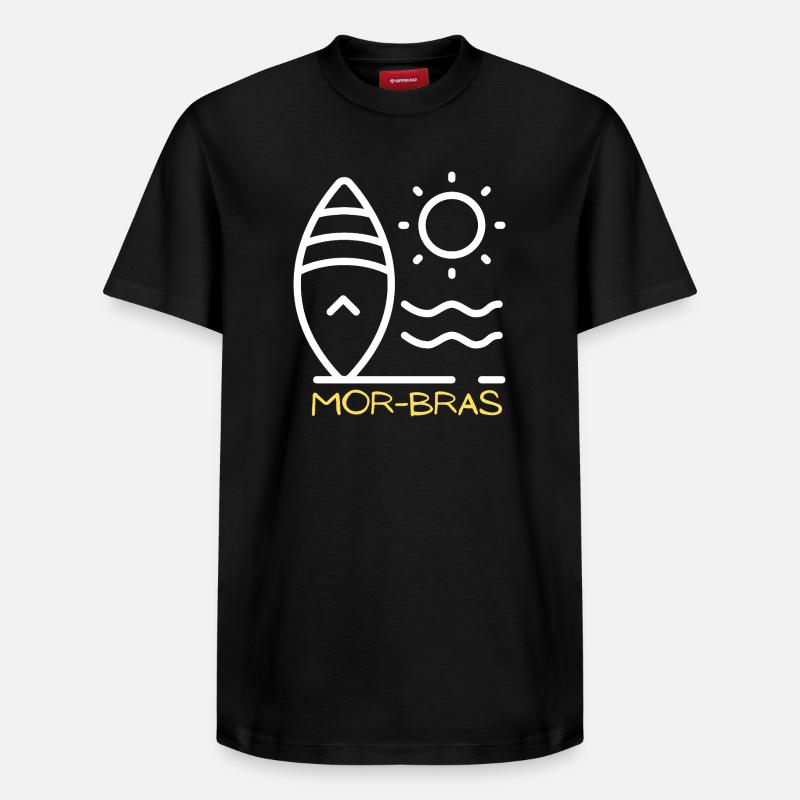 Mor BHs - Relaxed Unisex Supima Cotton T-Shirt – von SPREAD - Schwarz