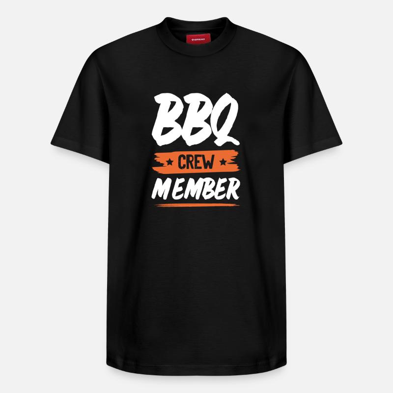 Équipe de barbecue - T-shirt unisexe décontracté en coton Supima – de SPREAD - noir