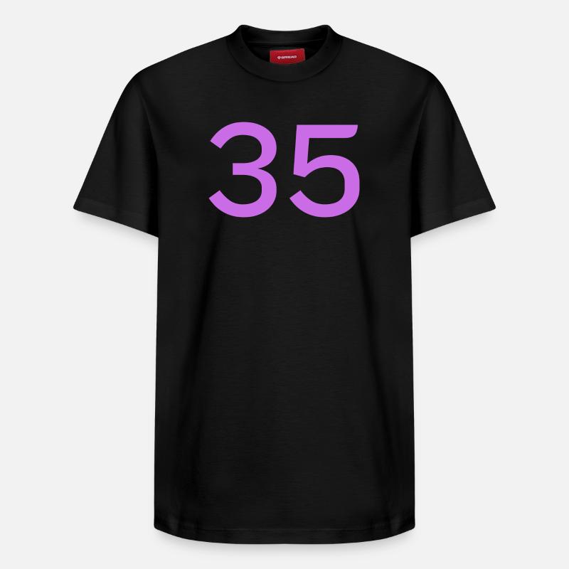 35 - T-shirt unisexe décontracté en coton Supima – de SPREAD - noir
