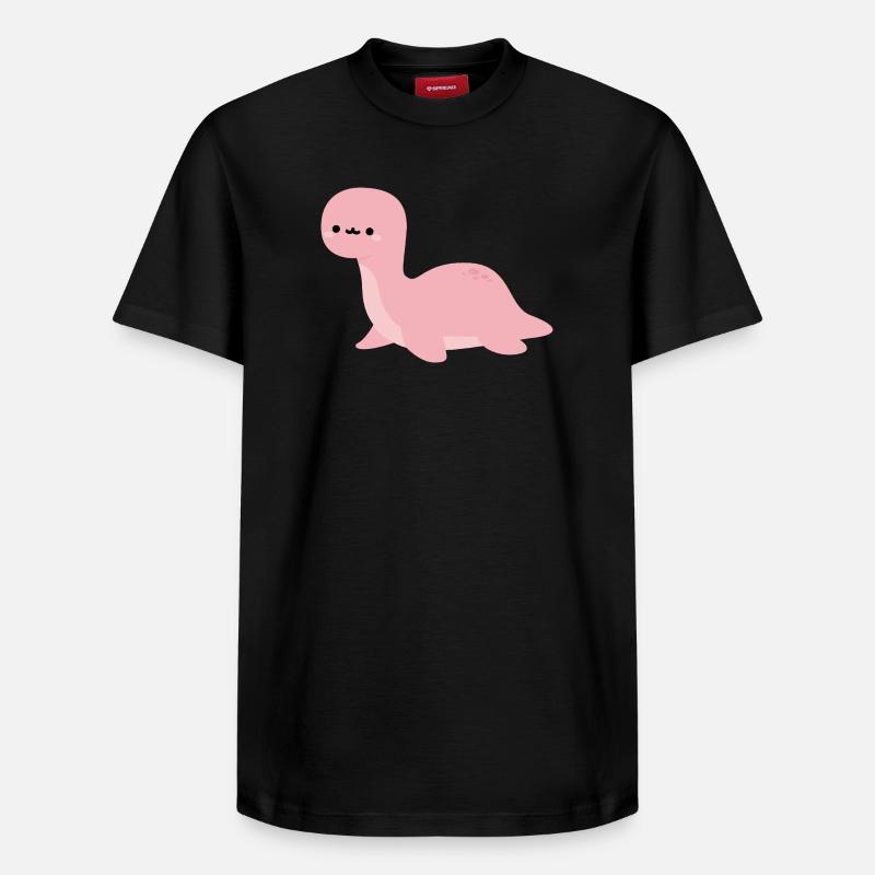 Brontosaurus Harmonica - T-shirt unisexe décontracté en coton Supima – de SPREAD - noir