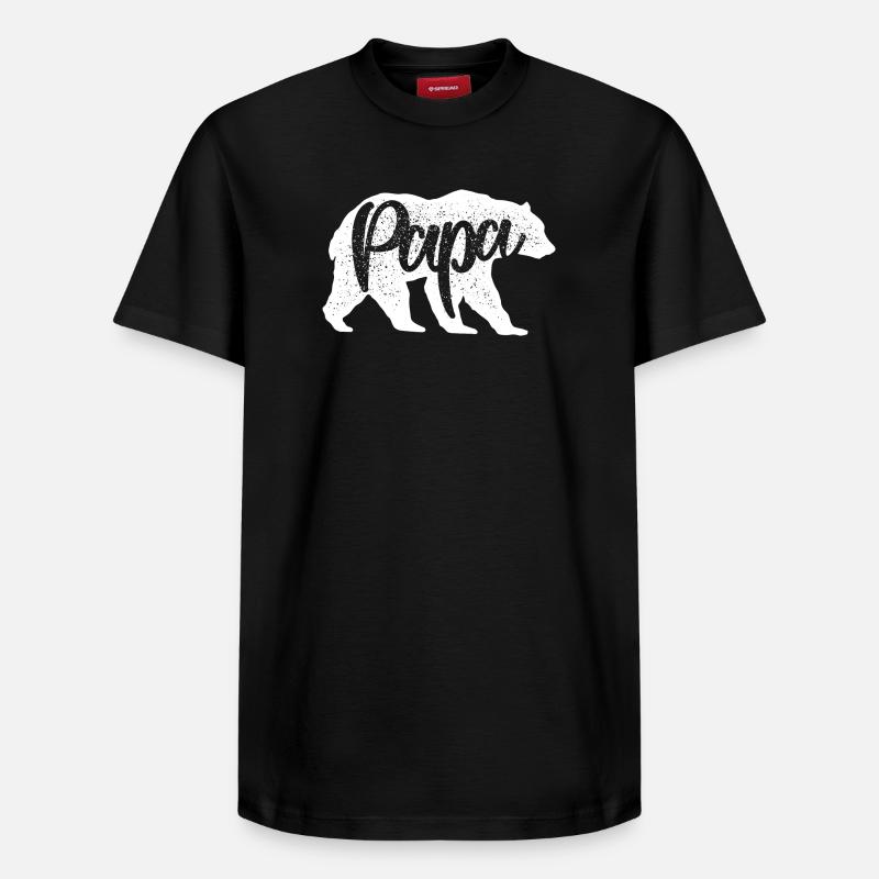 Wildcat Script Monochrom - Relaxed Unisex Supima Cotton T-Shirt – von SPREAD - Schwarz