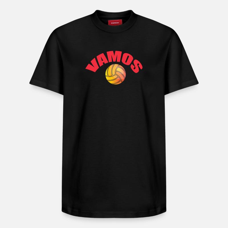 Vamos - Relaxed Unisex Supima Cotton T-Shirt – by SPREAD - black