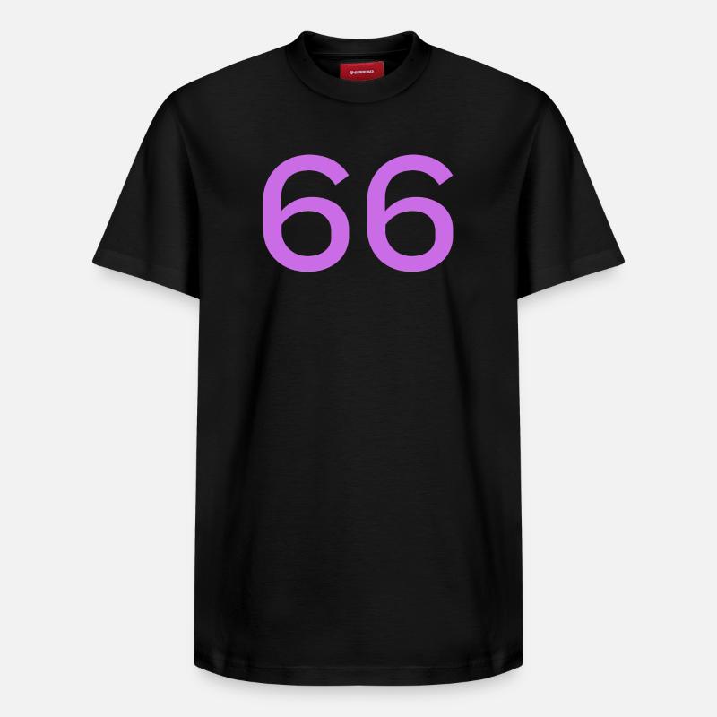 66 - T-shirt unisexe décontracté en coton Supima – de SPREAD - noir