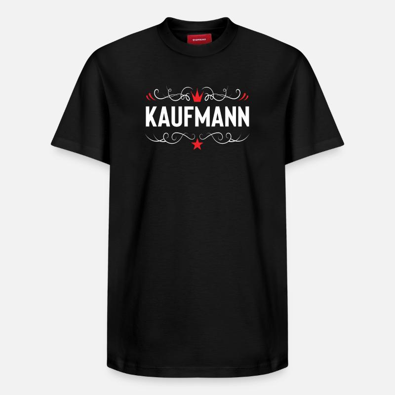 Kaufmann Beruf - Relaxed Unisex Supima Cotton T-Shirt – von SPREAD - Schwarz