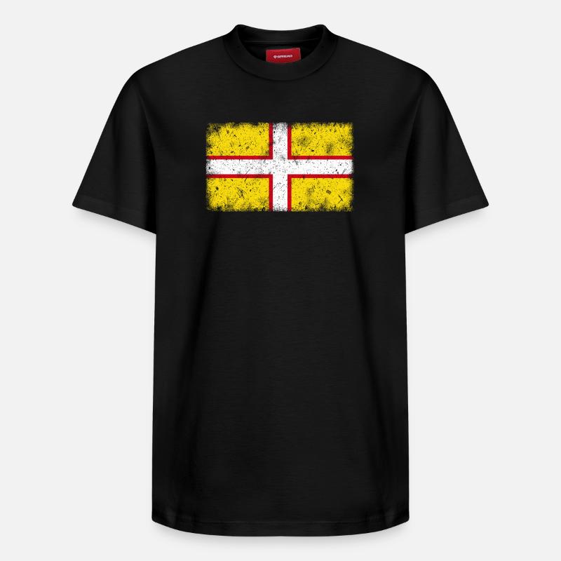 Dorset - T-shirt unisexe décontracté en coton Supima – de SPREAD - noir