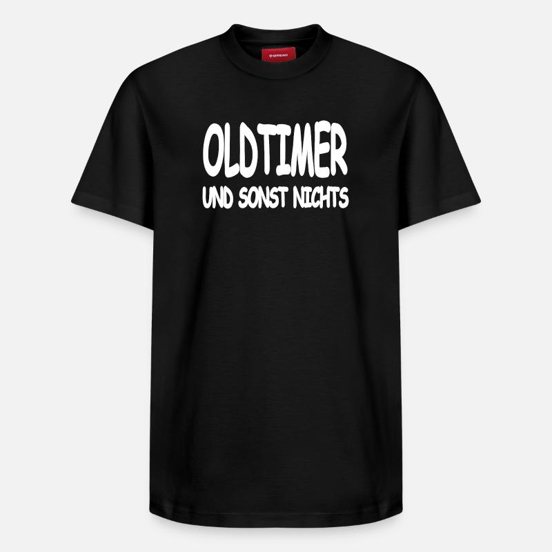 Oldtimer - Relaxed Unisex Supima Cotton T-Shirt – von SPREAD - Schwarz
