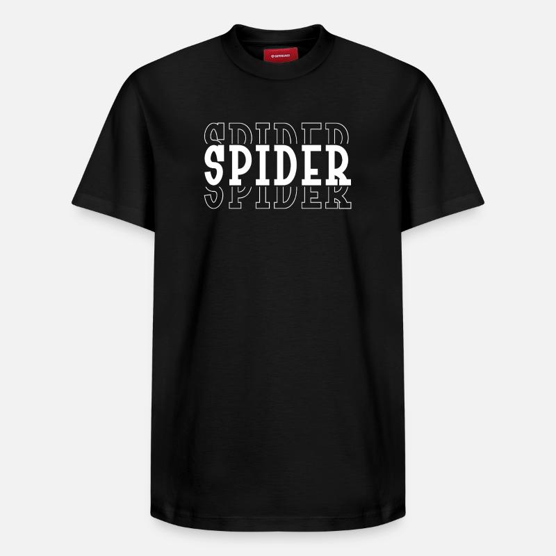 Araignée Urbaine - T-shirt unisexe décontracté en coton Supima – de SPREAD - noir