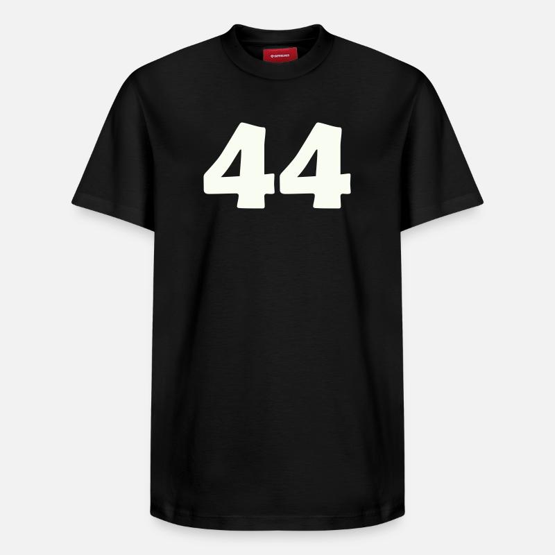 44 - T-shirt unisexe décontracté en coton Supima – de SPREAD - noir