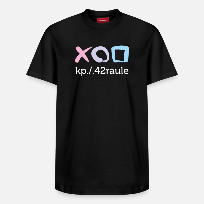 Raule - T-shirt unisexe décontracté en coton Supima – de SPREAD - noir