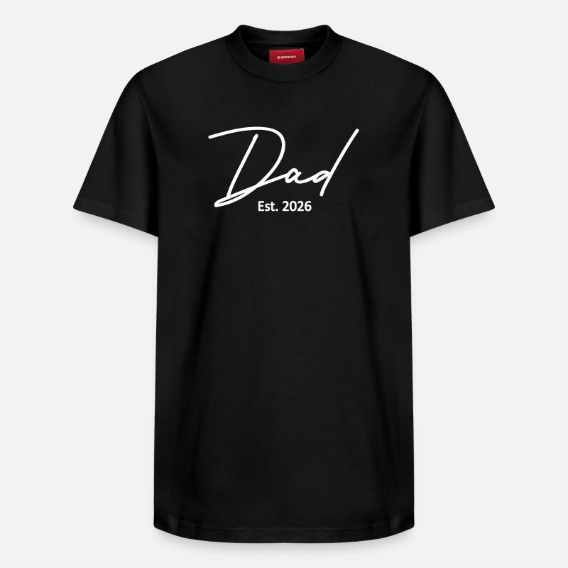 Fondation du père en 2026 - T-shirt unisexe décontracté en coton Supima – de SPREAD - noir
